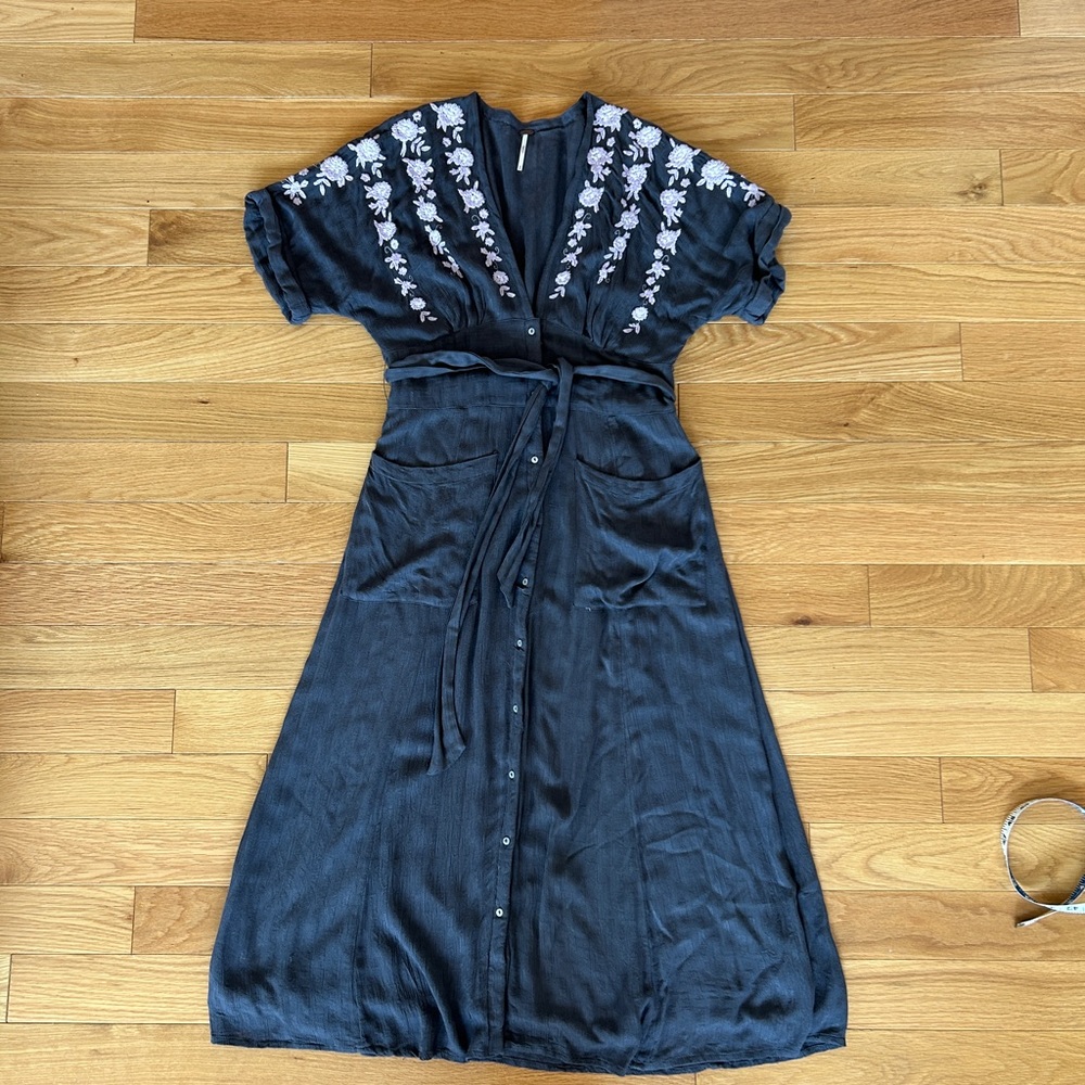 Grey Free People dress